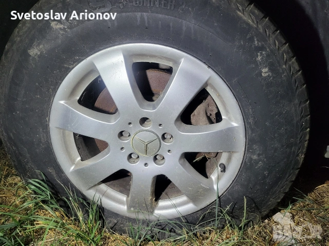 Джанти 17" за Мерцедес Ml W164, снимка 2 - Гуми и джанти - 55253295