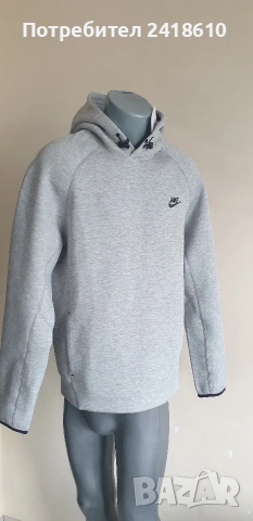 Nike Tech  Hoodie Mens Size M НОВО! ОРИГИНАЛ! Мъжки Суитшърт!, снимка 13 - Спортни дрехи, екипи - 53707906