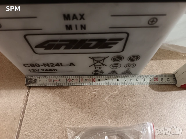 Чисто нов акумулатор за мотор / АТВ 24Ah, снимка 8 - Аксесоари и консумативи - 54267329