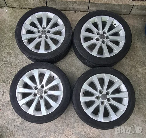 Лети джанти със летни гуми 17 цола 5x110 за Opel за Zafira Astra Meriva