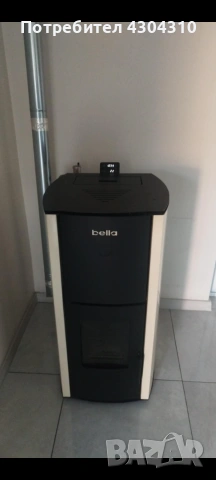 Пелетна камина BELLA 18 kW с водна риза