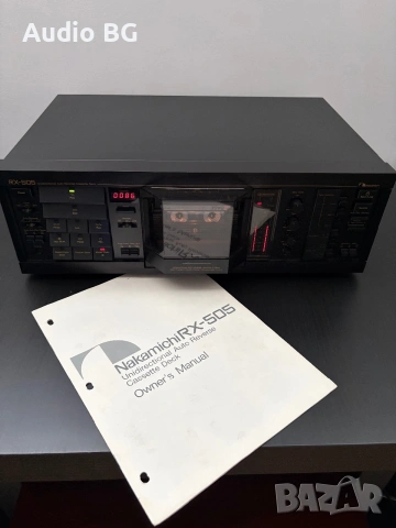 касетен дек Nakamichi RX-505 Top, снимка 11 - Декове - 55011301
