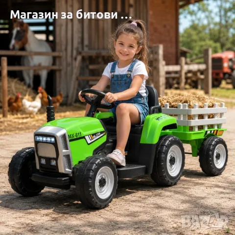 Детски акумулаторен трактор, снимка 2 - Други - 55453260