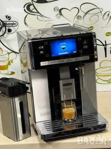 Кафемашина кафе автомат delonghi Primadonna Exclusive с гаранция, снимка 3 - Кафемашини - 55372179