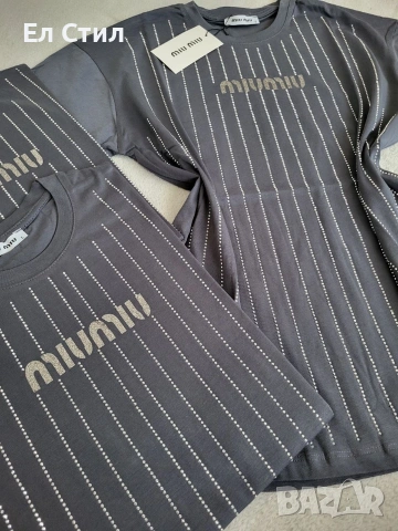 ⚜️Тениска овърсайз модел под дупето камьчета само отпред‼️ 17 евро С , Л 