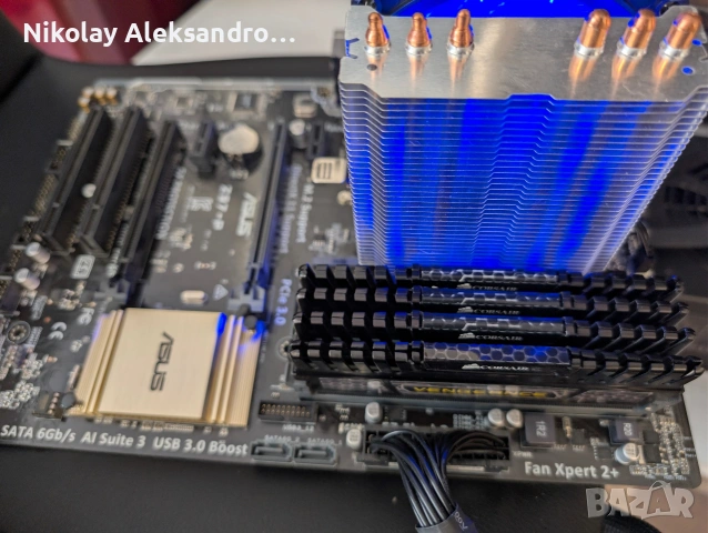 Комплект ASUS Z97-P + 15-4690K + 32GB ram+ охладител, снимка 2 - Геймърски - 54902831
