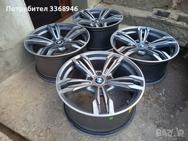 Джанти BMW 18" 5x120 спорт пакет БМВ 5Х120, снимка 5 - Гуми и джанти - 55346304