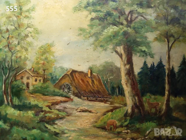Голяма картина масло - пейзаж, снимка 12 - Картини - 55344956