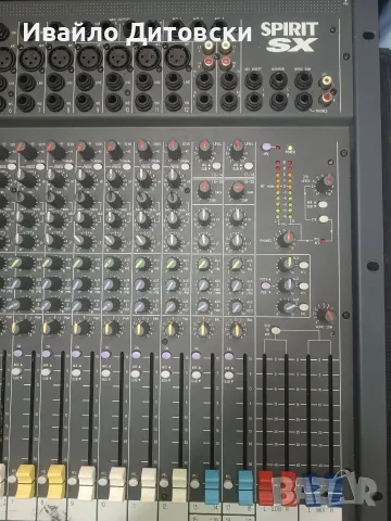 Soundcraft SPIRIT SX, снимка 6 - Ресийвъри, усилватели, смесителни пултове - 55546225