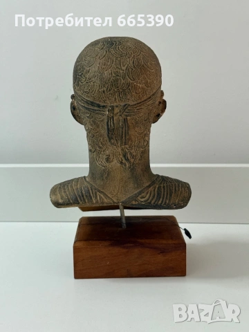 Керамичен бюст на Колесничаря от Делфи, снимка 3 - Други ценни предмети - 54099868