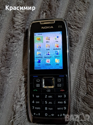 Телефон Nokia E51, снимка 6 - Nokia - 54459713
