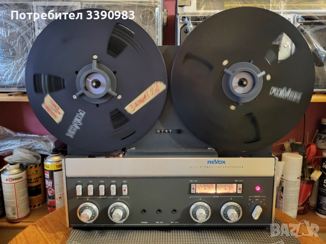 REVOX A77 MK4 като НОВ, снимка 4 - Декове - 54654275