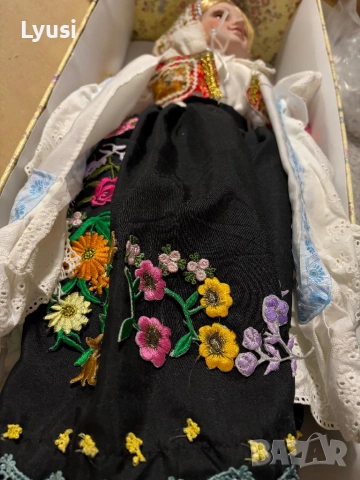 Порцеланова кукла в Полски стил, снимка 3 - Колекции - 54272452