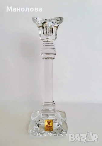 Кристален свещник Nachtmann.