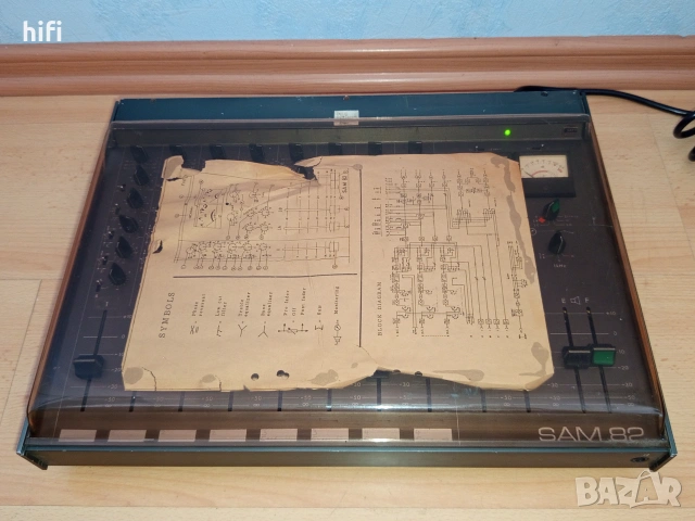 Колекционерски пулт SATT Elektronik SAM 82 , снимка 5 - Ресийвъри, усилватели, смесителни пултове - 55038511