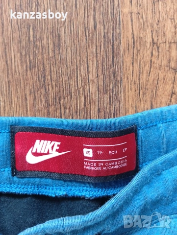 Nike Shorts Tech Fleece - Industrial Blue/Black - мъжки къси панталони р-р XS, снимка 6 - Къси панталони - 55045949