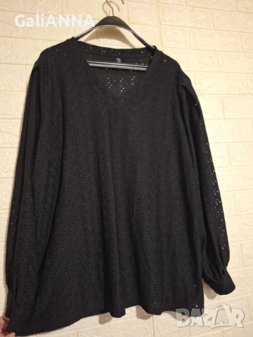 СТРАХОТНА ТУНИКА ЕФЕКТЕН МОДЕЛ 2XL-3XL, снимка 5 - Туники - 54496377