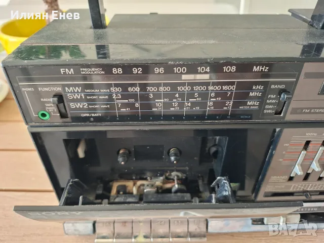 Sony CFS - 1000 s , снимка 4 - Радиокасетофони, транзистори - 55605781