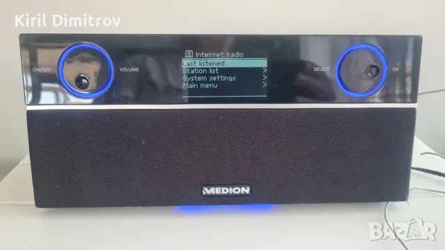 Medion MD 86562 – FM / Internet радио, снимка 3 - Радиокасетофони, транзистори - 55444737