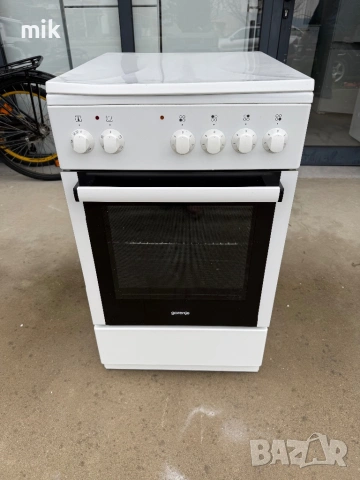 Печка с метални котлони Gorenje 50см, снимка 3 - Печки, фурни - 54055931