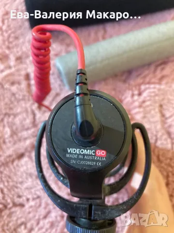 Микрофон тип „пушка“ Rode VideoMic GO (оригинален), снимка 2 - Микрофони - 55389302