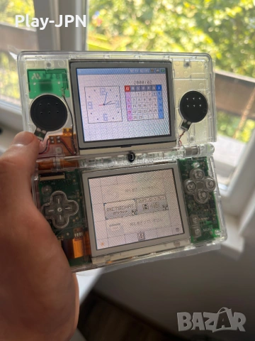 Nintendo DS Lite – Custom Transparent Edition (Перфектно състояние)