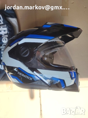 Touratech / Schuberth XXL Туратек / Шуберт модуларна каска за мотоциклет мотор, снимка 5 - Аксесоари и консумативи - 54598378