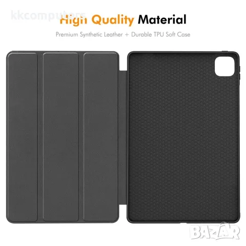 ENKAY HAT PRINCE за Honor MagicPad 4 / MagicPad 3 Pro 12.3" Кожен TPU Калъф Tri-Fold Стойка със Скри, снимка 6 - Калъфи, кейсове - 55525587