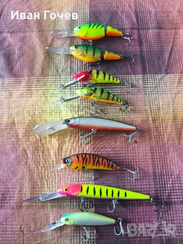 Сет доказани воблери за бяла риба и сом