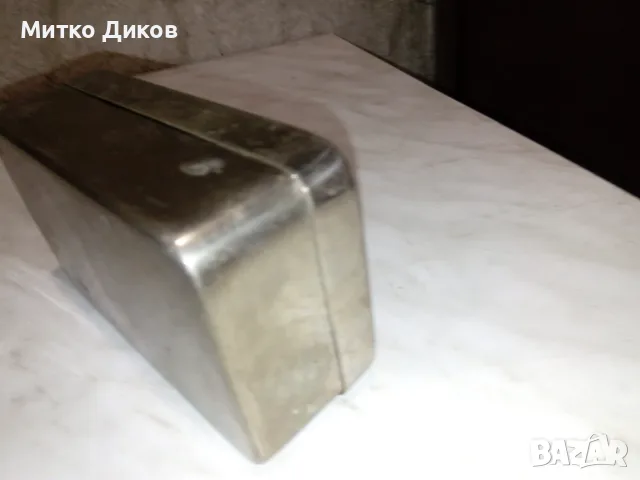 маз-71 винтидж месингова кутия медицинска 14х9х4см, снимка 7 - Други ценни предмети - 55603651