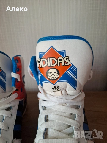 Adidas Star Wars кецове 46 номер. , снимка 4 - Маратонки - 54546255