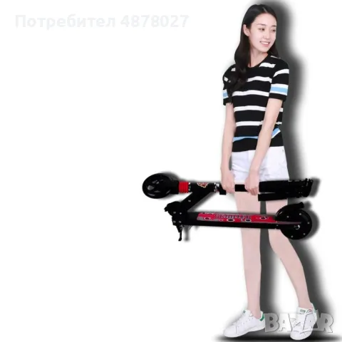 Сгъваем олекотен електрически градски скутер Hua Wei SCOOTER-4, снимка 8 - Скутери и тротинетки - 55670495