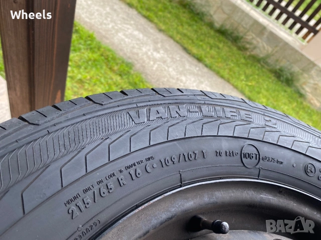 4бр. Бусови Летни гуми 215/65/16C Semperit Van-Life 2 109/107T, снимка 6 - Гуми и джанти - 54484416