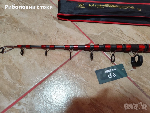 Шаранджийски Mini Carp 3.60/390м, снимка 2 - Въдици - 54808991