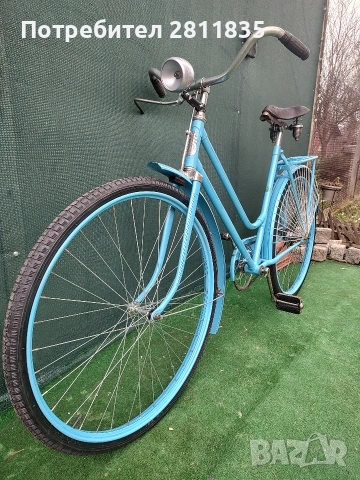 Ретро велосипед Балкан ВМЗ дамски, снимка 12 - Велосипеди - 53987577