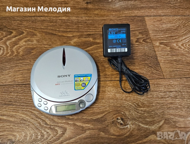 Дискмен Sony Walkman D-NE511 + Оригинално зарядно – Японски звук без компромиси