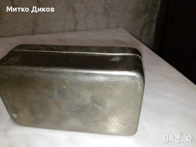 маз-71 винтидж месингова кутия медицинска 14х9х4см, снимка 6 - Други ценни предмети - 55603651