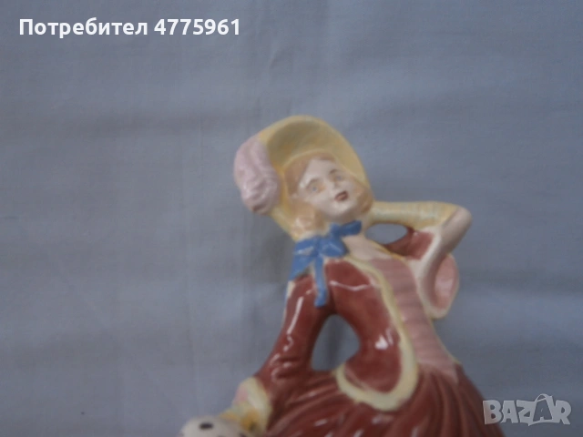 Порцеланова фигура 18см. марка., снимка 2 - Статуетки - 55247201