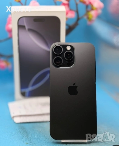 ГАРАНЦИОНЕН!!! Apple iPhone 16 Pro Max, 256GB, 5G, Black Titanium  , снимка 5 - Apple iPhone - 54632828