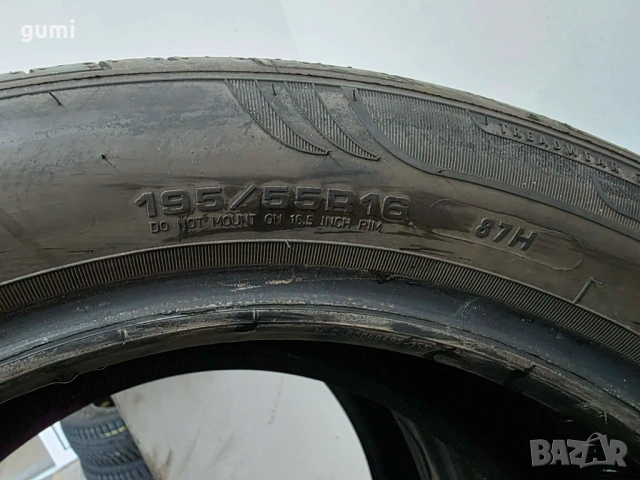 2бр летни гуми 195/55/16 GOODYEAR L05777 , снимка 4 - Гуми и джанти - 54694885