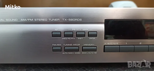 Yamaha TX 580RDS тунер , снимка 4 - Ресийвъри, усилватели, смесителни пултове - 55345160