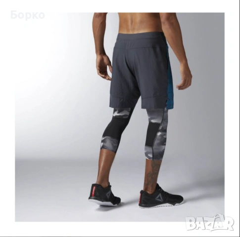 Reebok-мъжки шорти(бермуди)   М, снимка 2 - Спортни дрехи, екипи - 54555830
