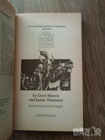 Книги-Игри на Английски Език - Fighting Fantasy(Битки Безброй) и други, снимка 4 - Художествена литература - 54083329