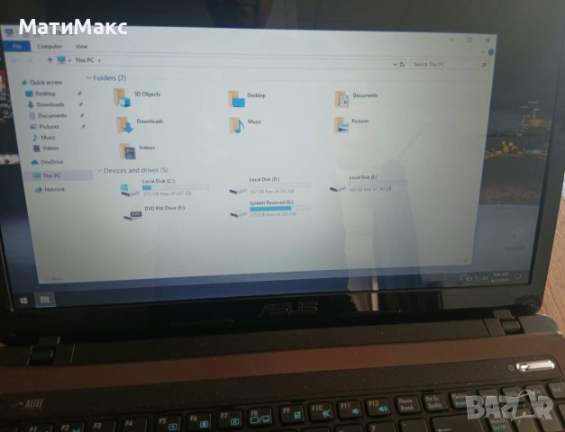 Лаптоп Asus X53S i7, снимка 4 - Лаптопи за работа - 54955875