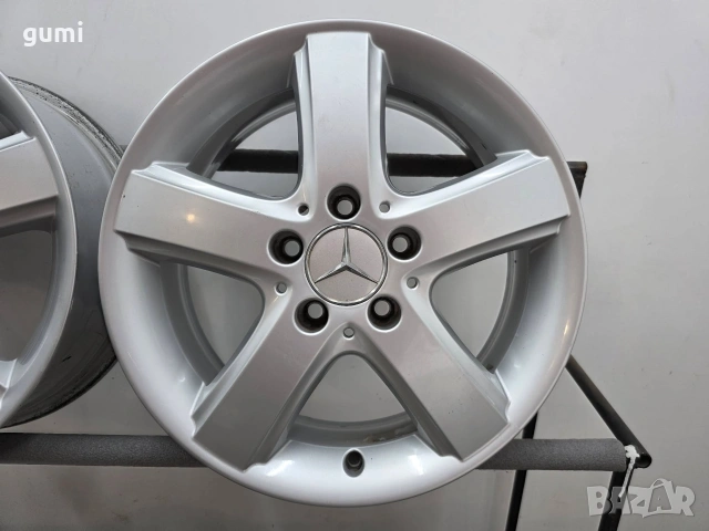 4бр 16ски джанти за MERCEDES 5х112мм A161480 , снимка 3 - Гуми и джанти - 55086708