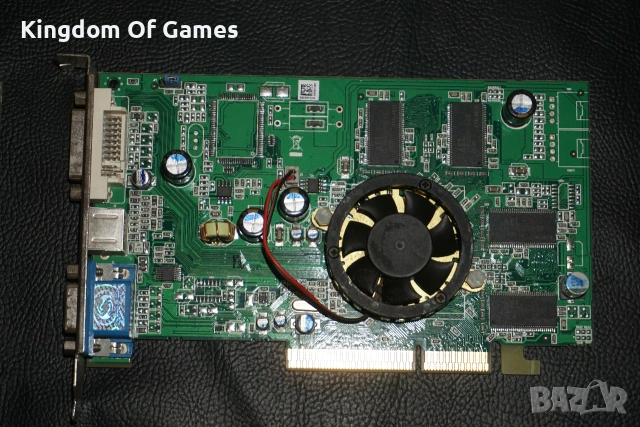 14 броя Тествани и Работещи Видео Карти AGP GeForce 256MB/Asus 256MB/Radeon 128MB/Gigabyte 64MB , снимка 8 - Видеокарти - 55087069