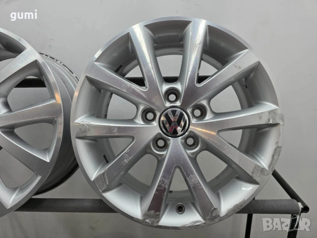 4бр 16ски джанти за VW 5х112мм A161447 , снимка 3 - Гуми и джанти - 54834361