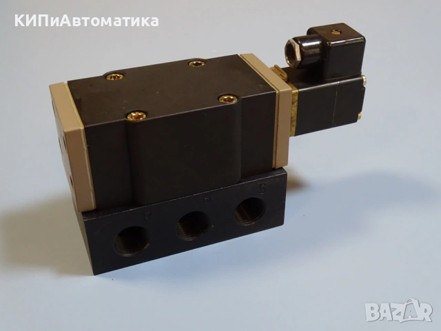 Пневматичен разпределител KNORR BREMSE TMB-50N 220V/50Hz pneumatic solenoid valve, снимка 7 - Резервни части за машини - 54507942
