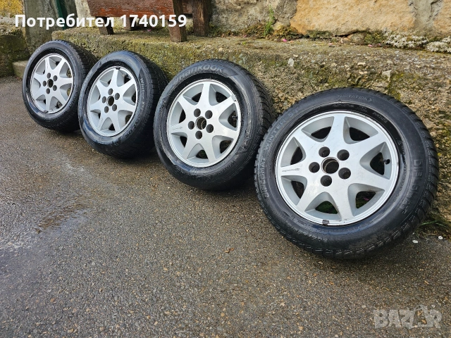 Джанти с гуми Ronal 5x112 15цола, снимка 2 - Гуми и джанти - 54588210