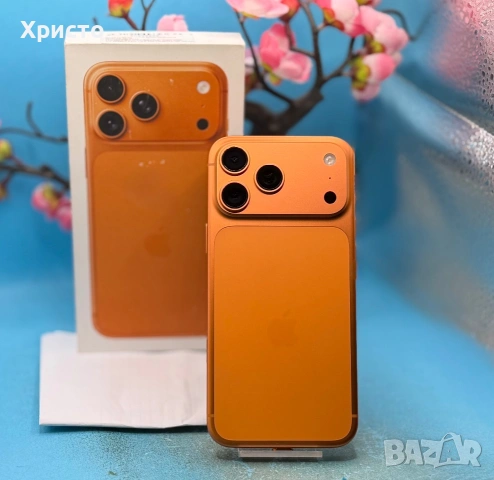 ГАРАНЦИОНЕН!!! Apple iPhone 17 Pro Max, 256GB, 5G, Cosmic Orange, снимка 4 - Apple iPhone - 55078565